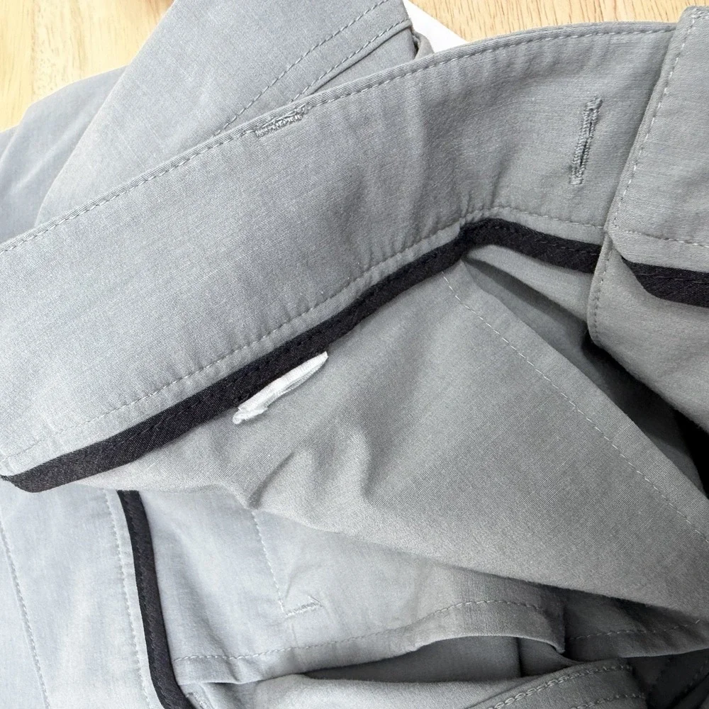 Faherty Mens All Day Shorts 39.5 In Waist Charcoal Gray 6